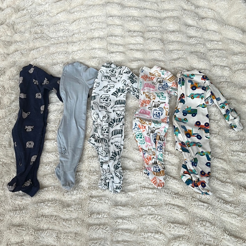 Old Navy Baby Boy Sleeper Bundle